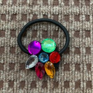 Jennifer Ouellette Rainbow Gem Stone Hairtie